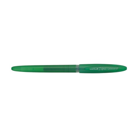 Długopis żelowy UM-170 zielony wkład zielony 0,4mm Uni (202059)