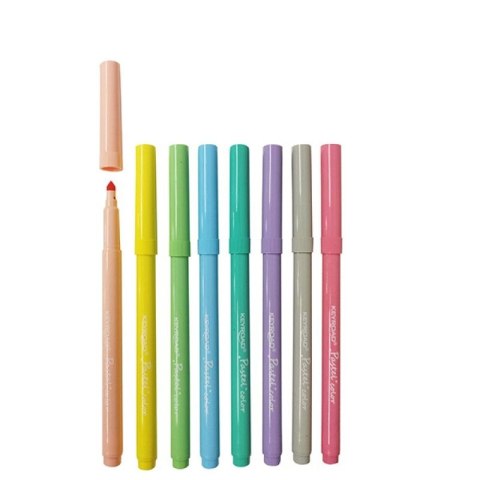 Flamaster fiber marker 8 kol. Keyroad (KR972034)