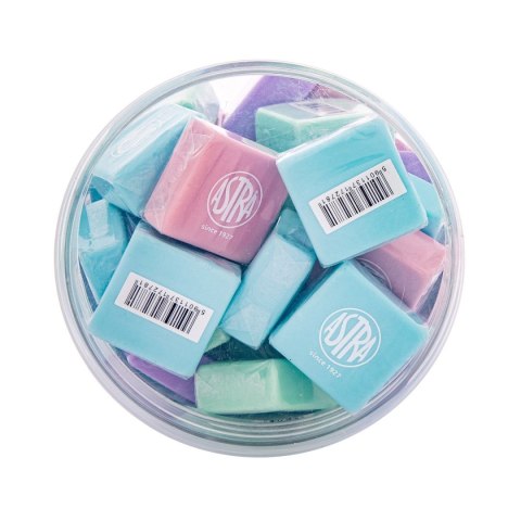 Gumka do mazania kwadratowa - pastelowa Astra (403022027)