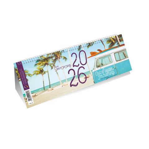 Kalendarz biurkowy 1/2 A4 105mm x 297mm Michalczyk i Prokop (T-100-2 01-12)