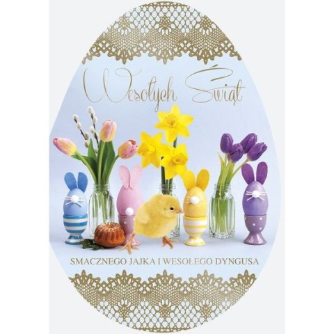 Kartka składana B6 Pol-mak