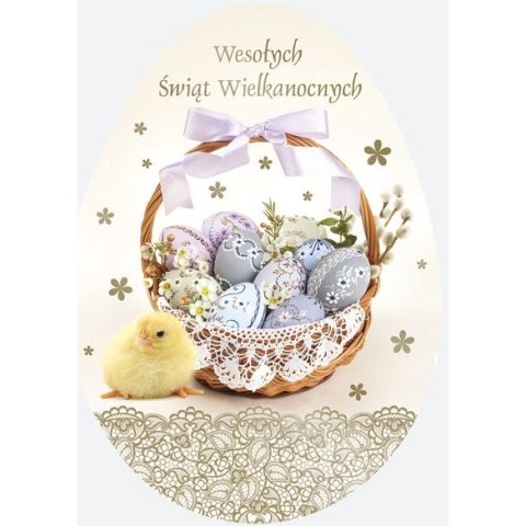 Kartka składana B6 Pol-mak