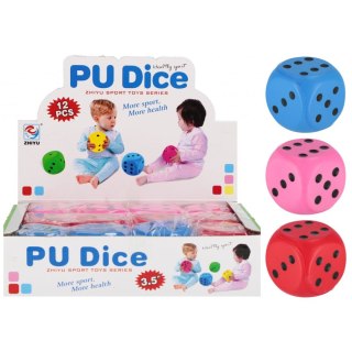 Kości do gry Kostka miękka 8cm mix Mega Creative (545086)