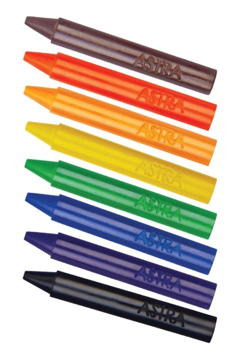 Kredki świecowe 8 kol. Astra