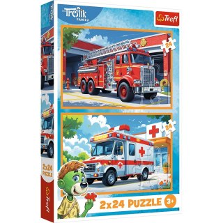 Puzzle Trefliki W krainie radości Trefl (34447)