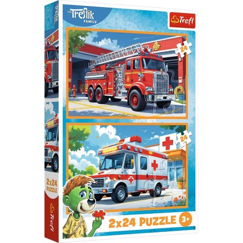 Puzzle Trefliki W krainie radości Trefl (34447)