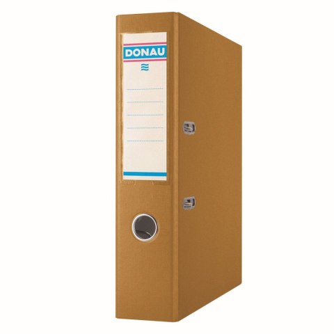 Segregator dźwigniowy Master A4 75mm złoty Donau (3970001PL-35)