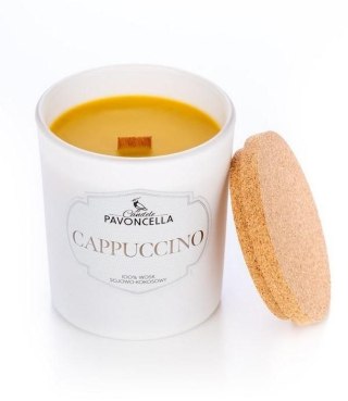 Świeczka ozdobna Classico Cappuccino biała 135 g Pavoncella (5905711530127)