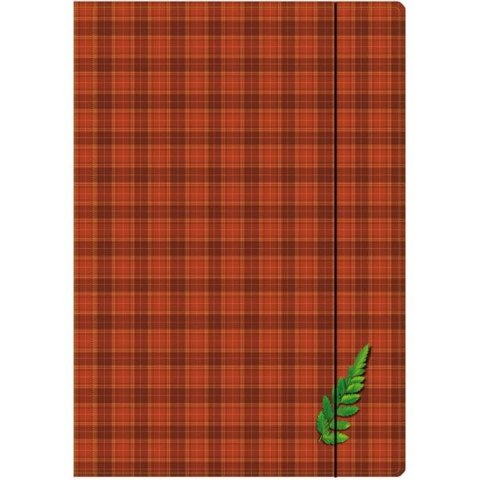 Teczka kartonowa na gumkę A4 mix Kreska