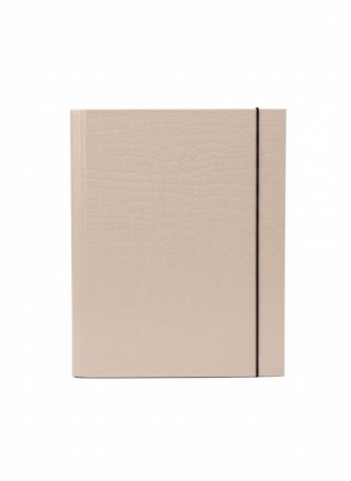 Teczka kartonowa na gumkę PasteLove z gumką B4 beżowy VauPe (P/310/38)