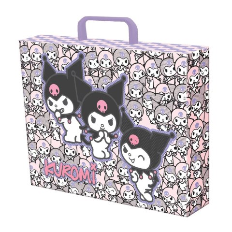 Teczka kartonowa na zatrzask Kuromi A4 różne Unipap