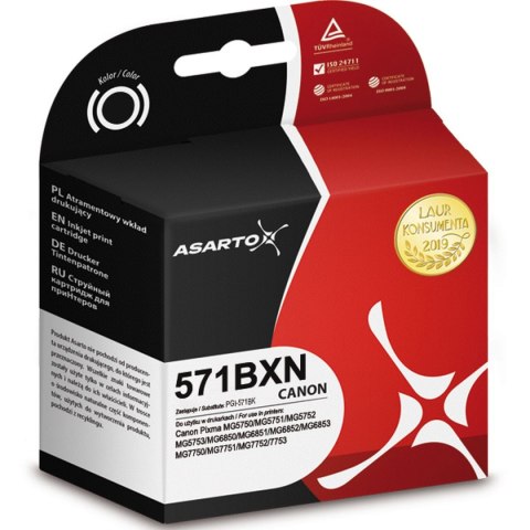 Tusz (cartridge) alternatywny Canon Asarto (AS-C571BXN)