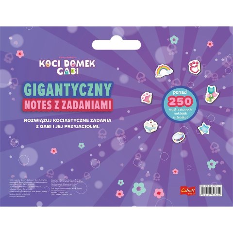 Wydrapywanka Koci Domek Gab Gigantyczny notes z zadaniami Trefl (Ks97610)