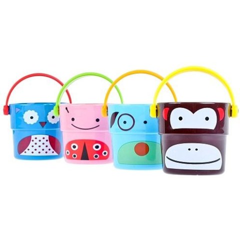 Zabawka do kąpieli wiaderka 4 sztuki Bam Bam (453700)