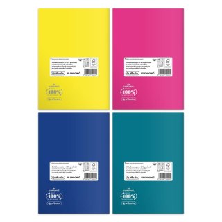 Zeszyt Colors Eco PP 9552019 A5 60k. 70g linia Herlitz (400198108)