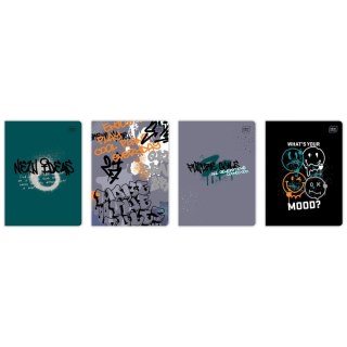 Zeszyt URBAN A5 32k. 70g krata Interdruk