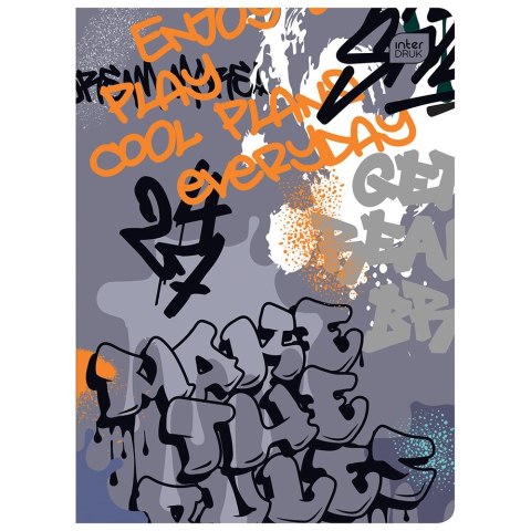 Zeszyt URBAN A5 32k. 70g krata Interdruk