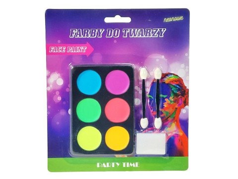 Farby do twarzy 6 kol. Adar (607828)