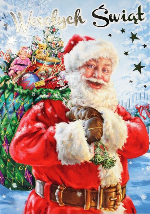 Kartka składana B6 Pol-mak