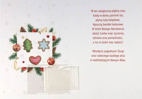 Kartka składana B6 Pol-mak