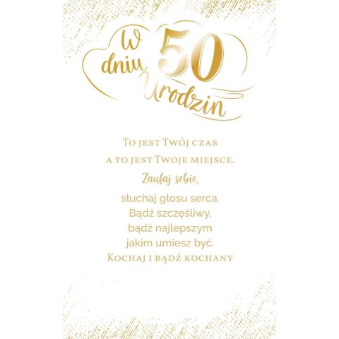 Kartka składana Urodziny DL+ Ab Card (AB+)