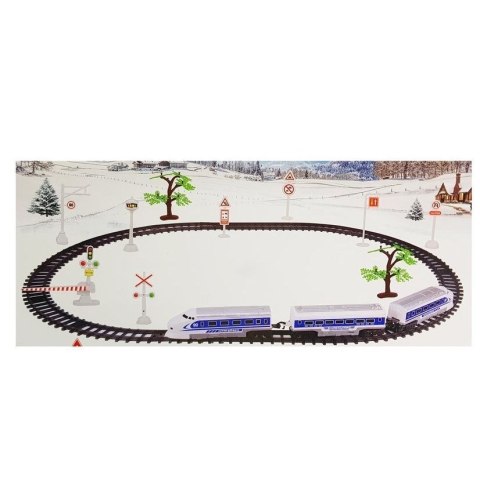 Kolejka Pendolino Tory na Baterie z Dźwiękiem i Światłem Lean (7071)