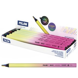 Kredki ołówkowe Sunset Maxi 12 kol. Milan (0717251512SN)