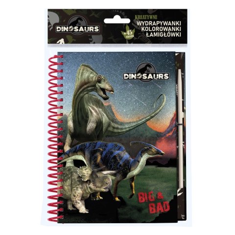Książka dla dzieci DINOZAUR 17 Derform (NKWDN17)