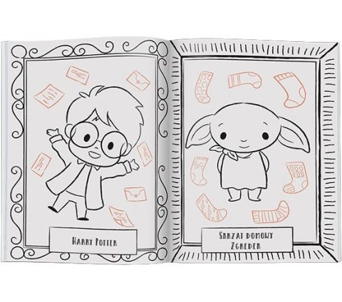 Książka dla dzieci Harry Potter™. Postacie i stworzenia. Ameet (CTC 5101)