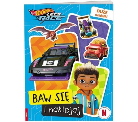 Książka dla dzieci Hot Wheels Ameet (STB 1601)