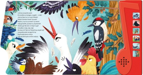 Książka dla dzieci dźwiękowa Ptasie Radio Morex