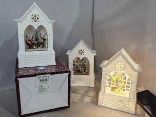 Lampion świąteczny LED domek Adar (624573)