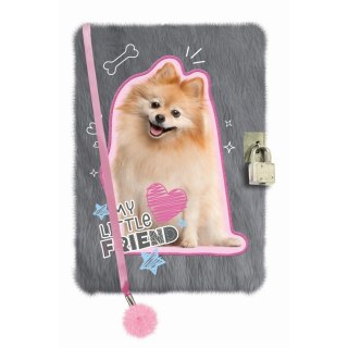 Pamiętnik My Little Friend Sweet Pomeranian A5 Unipap