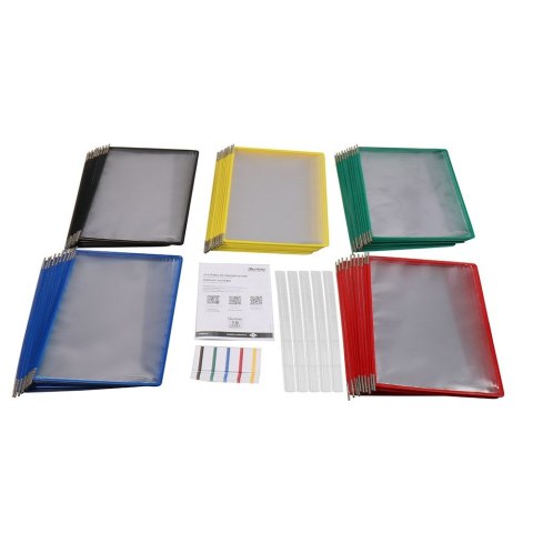 Panele prezentacyjne Tarifold A4 10 szt. żółte (114004TR)