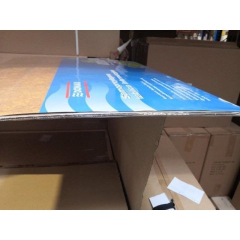 Tablica samoprzylepna informacyjna brązowy [mm:] 580x460 Donau (7565001PL-99)