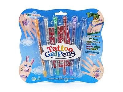 Tatuaż brokatowe długopisy Adar (459410)