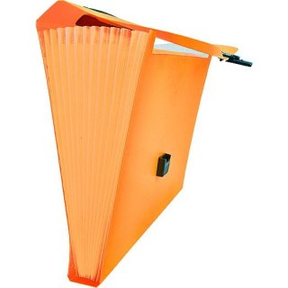 Teczka z przegródkami harmonijkowa A4 kolor: pomarańczowy 13 przegródek Tetis (BT623-P)