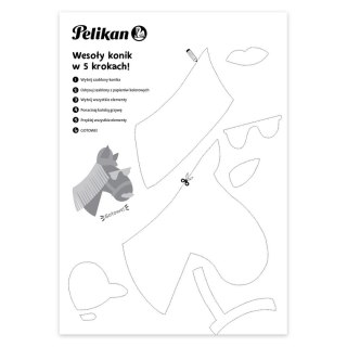 Blok rysunkowy kreatywny premium A4 mix Pelikan (9589011)