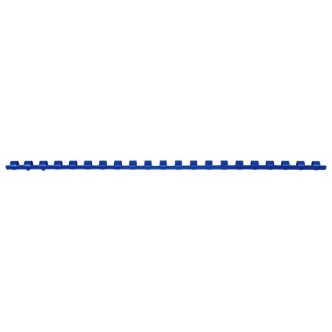 Grzbiety do bindowania A4 niebieski plastik śr. 8mm Titanum (8N)