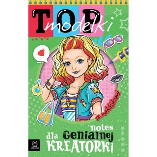Książeczka edukacyjna Notes dla genialnej kreatorki Top modelki. Aksjomat