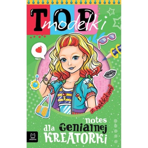 Książeczka edukacyjna Notes dla genialnej kreatorki Top modelki. Aksjomat