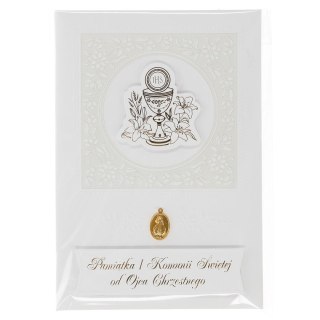 Książeczka pamiątkowa z komunii komunia Ojciec Chrzestny Merigraf (5902221808029)