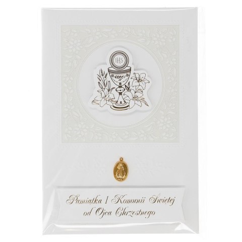 Książeczka pamiątkowa z komunii komunia Ojciec Chrzestny Merigraf (5902221808029)