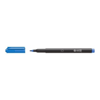 Marker permanentny niebieski wkład niebieski 1-1,5mm okrągła końcówka Memobe (MM252-03)