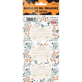 Naklejka na zeszyt KOty Henry (5905701481668)