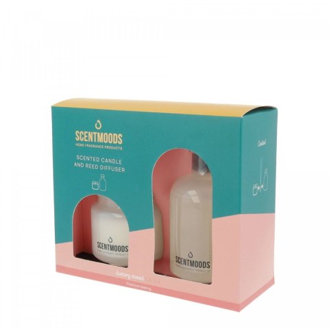 Świeczka ozdobna Zestaw prezentowy LA VIE - świeczka i dyfuzor zapachowy Pavoncella (8720935400981)