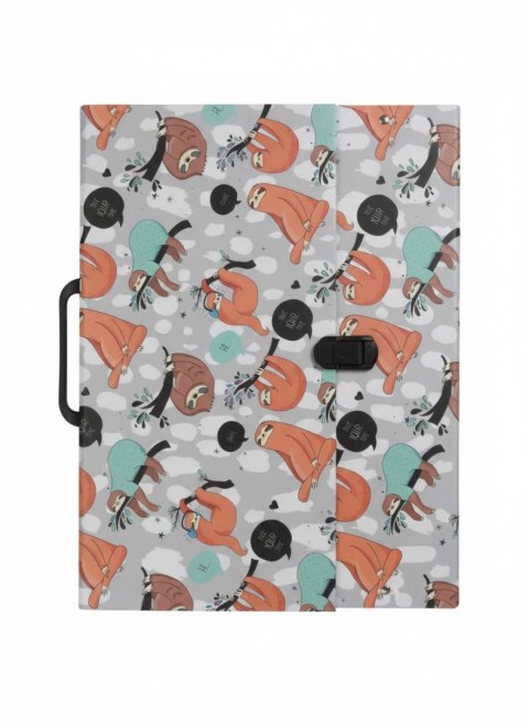 Teczka kartonowa na klips LENIWCE t0122 Z RĄCZKĄ B4 mix Penmate (TT9238)