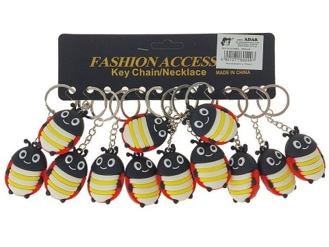 Brelok biedronka, karta 12szt. Adar (605497)