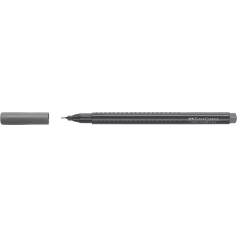 Cienkopis Faber-Castell Grip Finepen szary (FC151672)