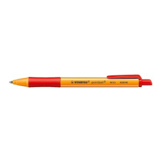 Długopis wkład czerwony 0,5mm Stabilo (6030/40)